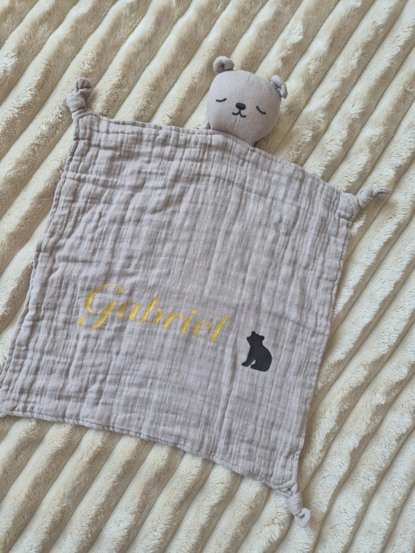 🧸 Doudou Ours Personnalisé