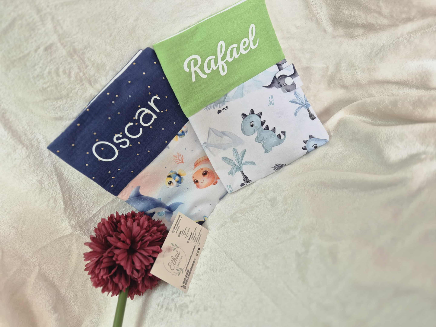 🧸 Protège carnet de santé à motifs