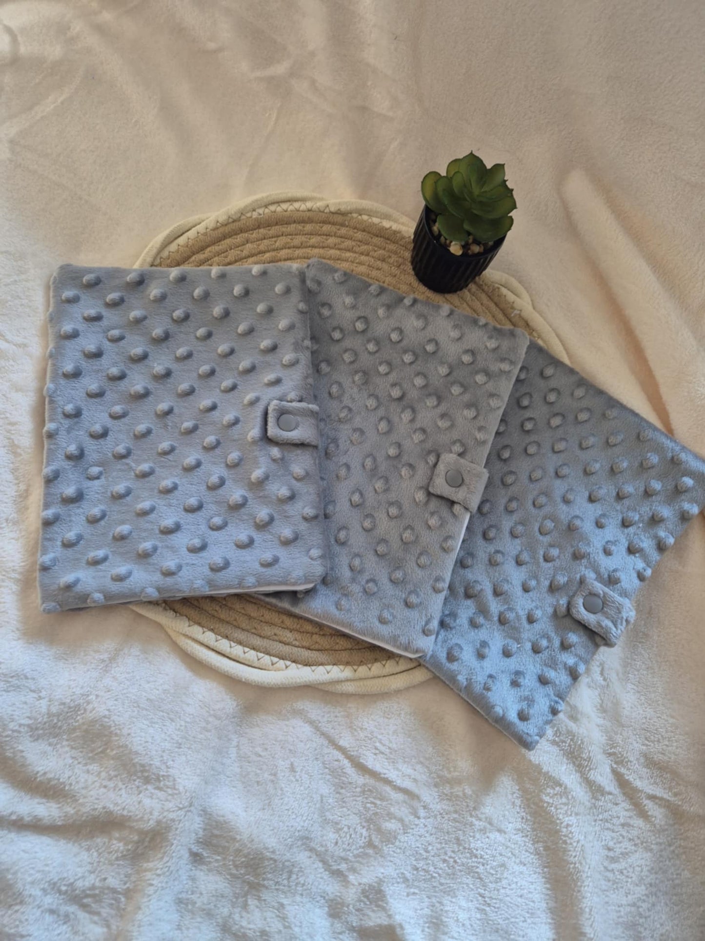 🧸 Protège carnet de santé en minky