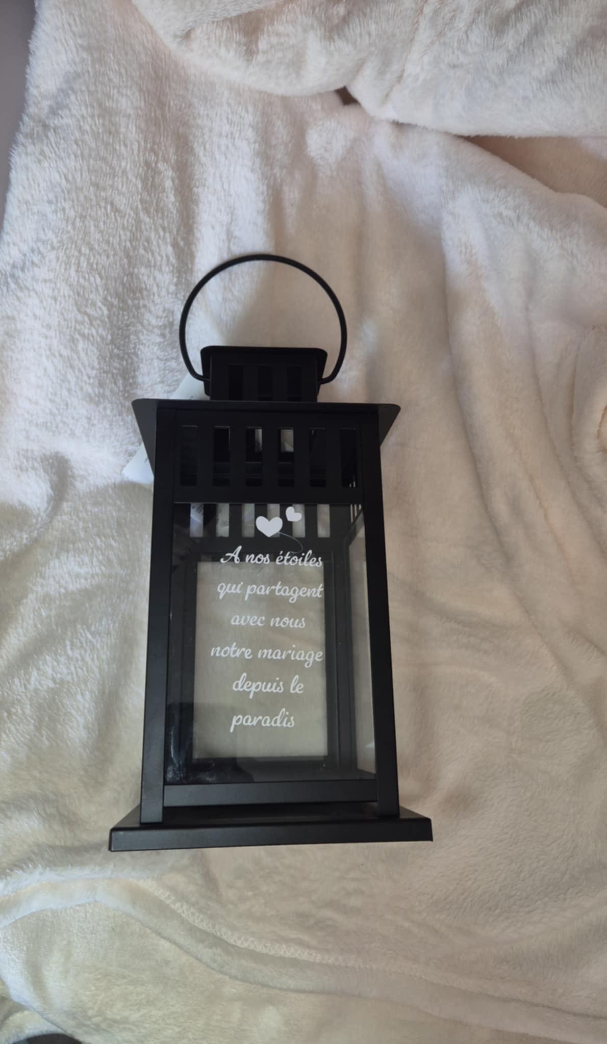 🕯️ Lanterne souvenir personnalisée 🕯️