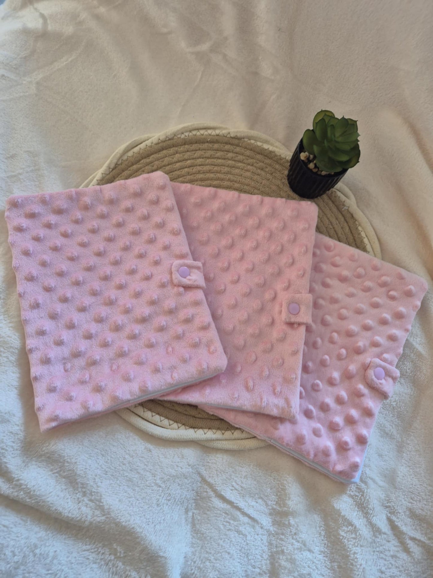 🧸 Protège carnet de santé en minky
