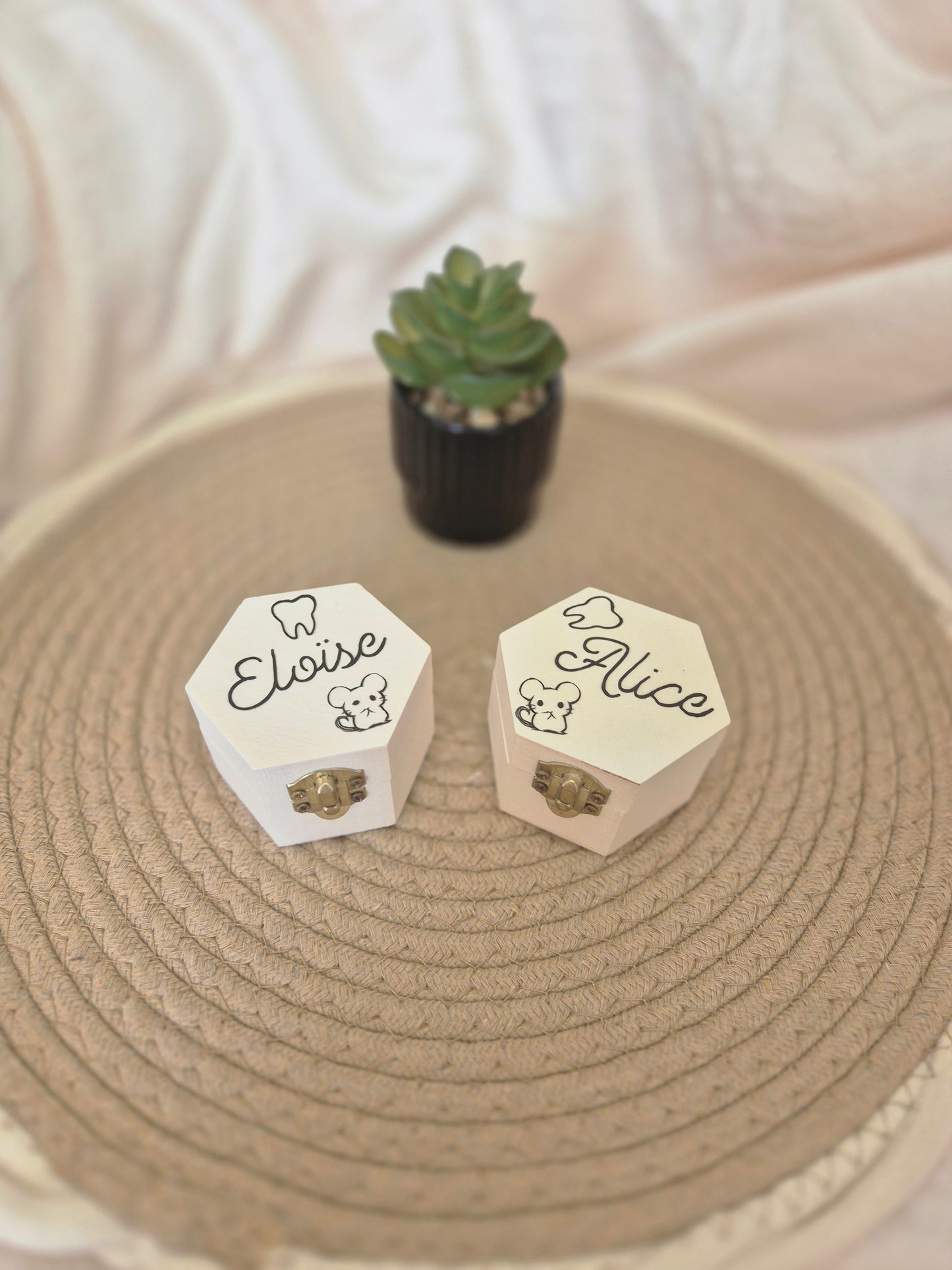 🍼 Boîte Première Dent / Première Mèche