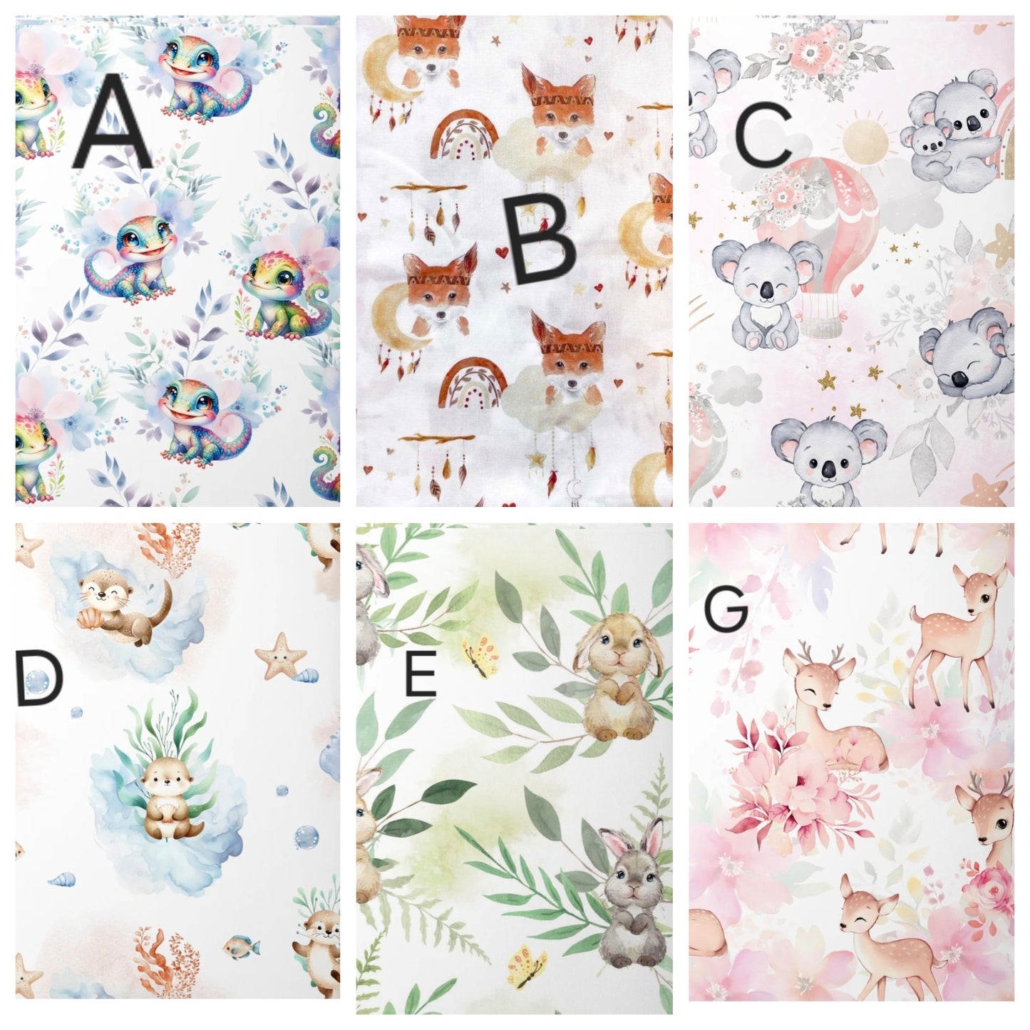 🧸 Couverture à motifs – Douceur pour bébé  environ 90/90
