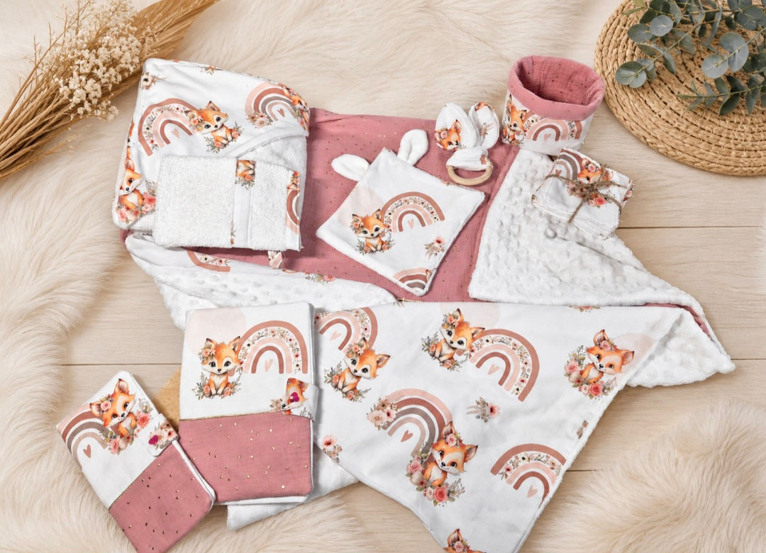 Grand coffret naissance personnalisé a motifs