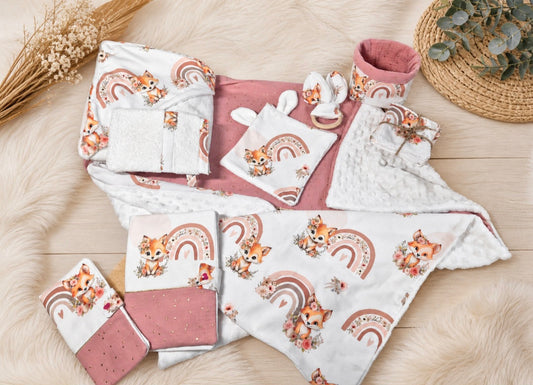 Grand coffret naissance personnalisé a motifs