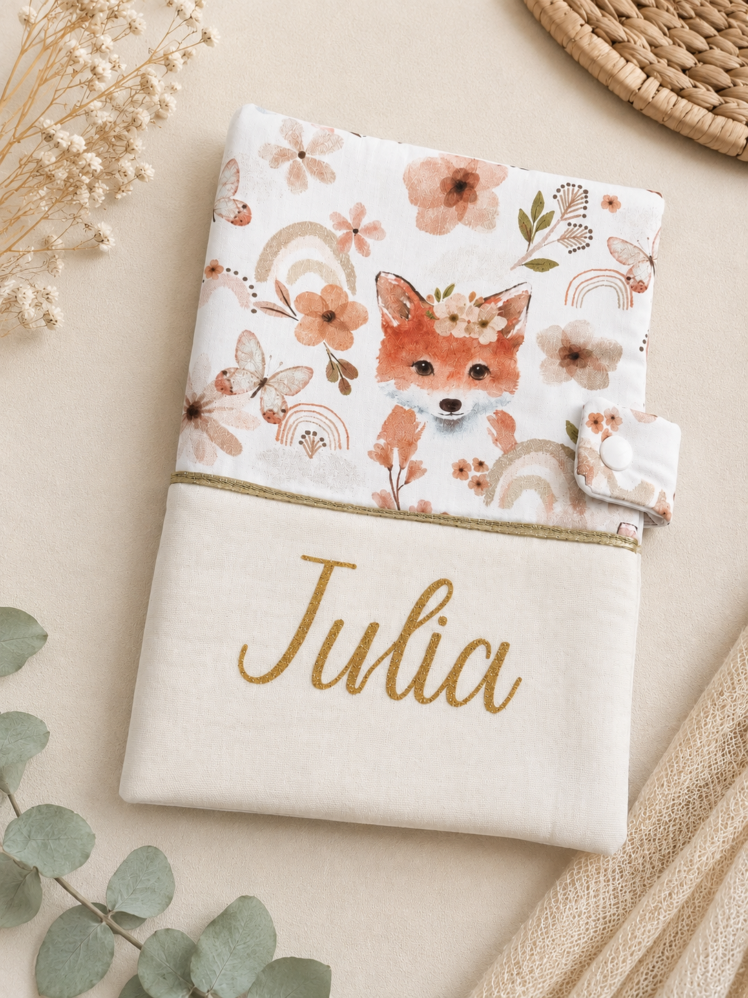 🧸 Protège carnet de santé à motifs