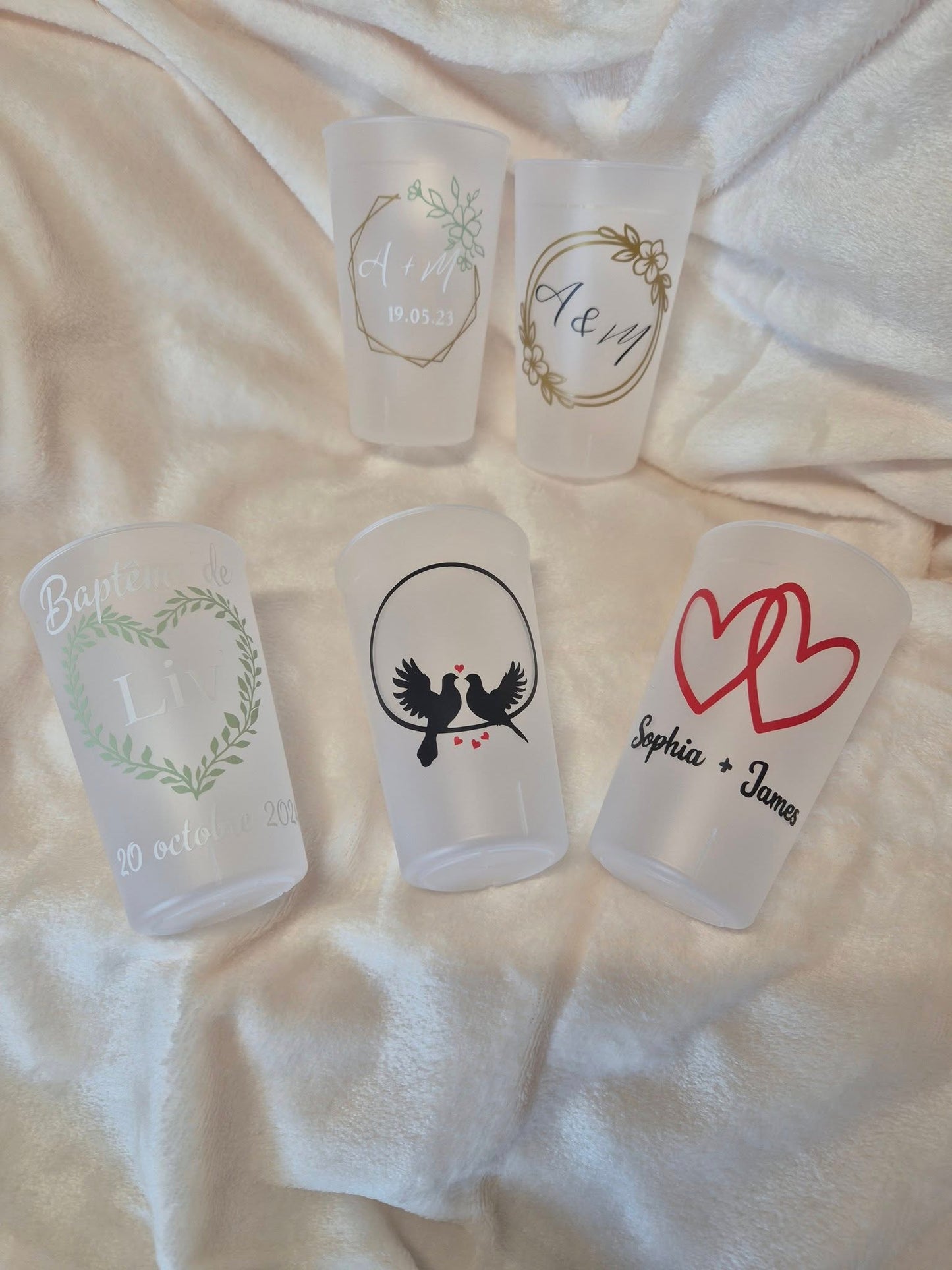 🥤 gobelets personnalisés