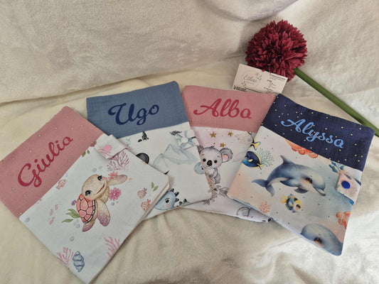 🧸 Protège carnet de santé à motifs