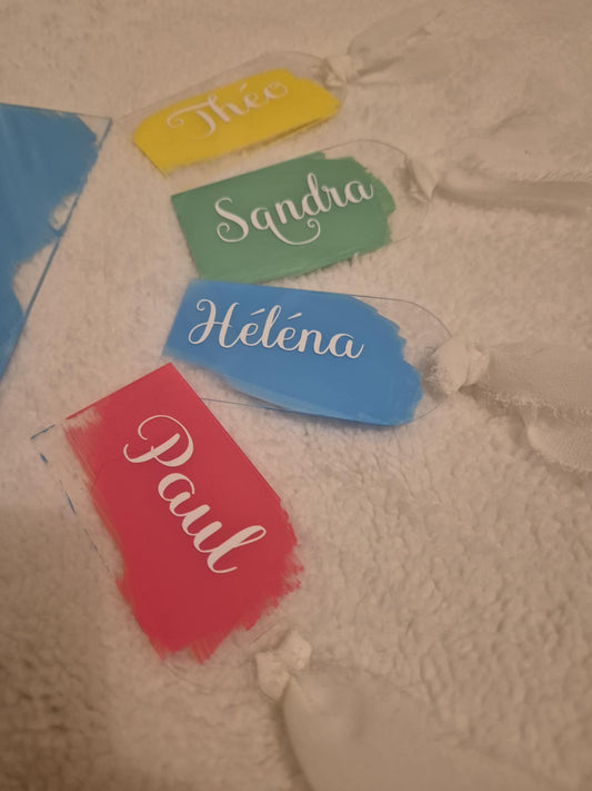 ✨ Marque-Place en Plexiglas