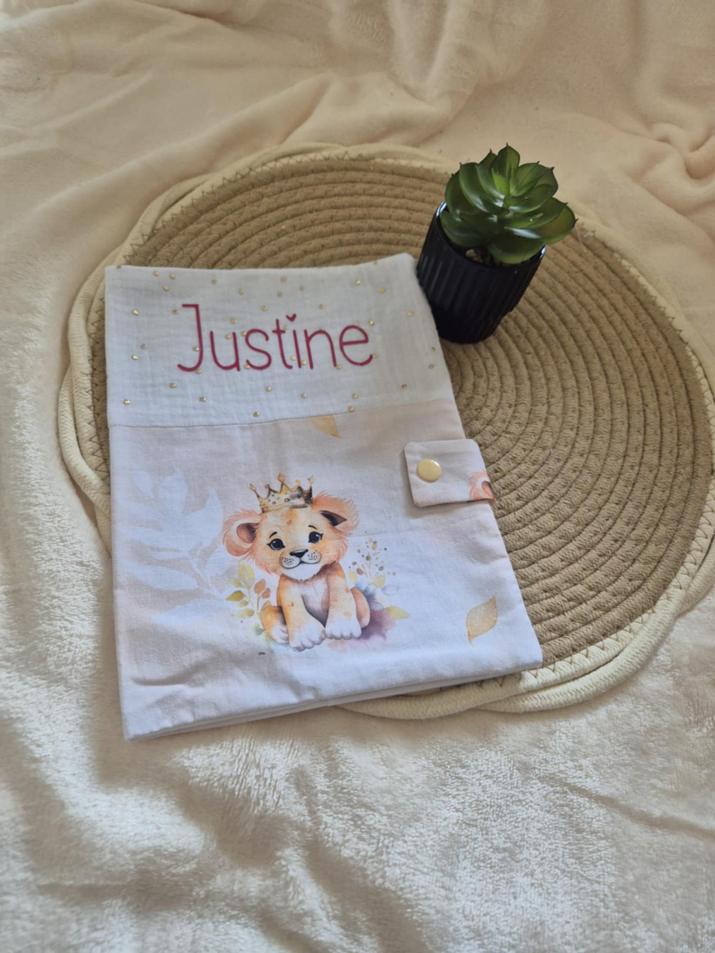 🧸 Protège carnet de santé à motifs