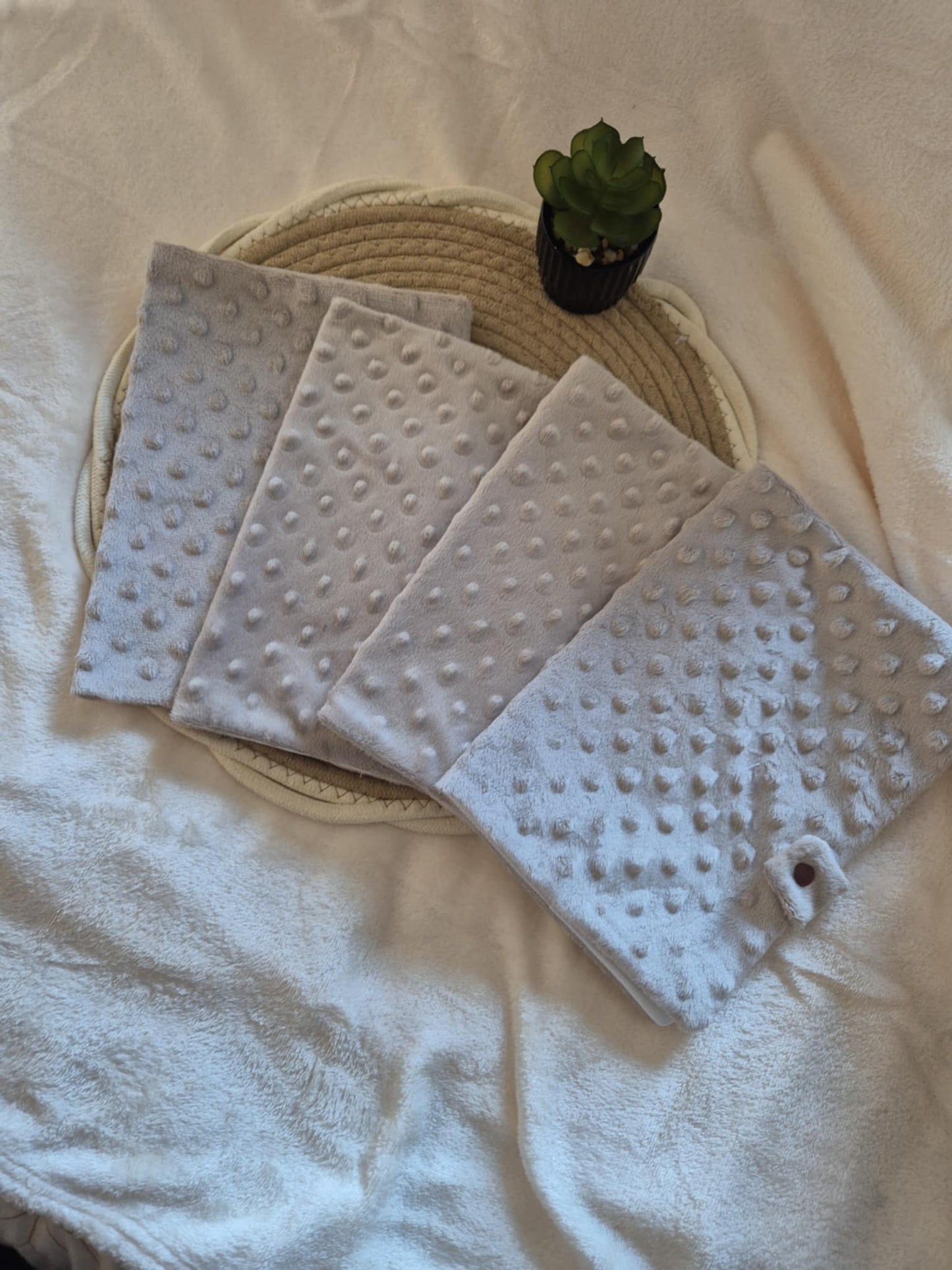 🧸 Protège carnet de santé en minky